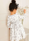 The Black and White Toile Dress Baby Girl Look Look  from Pepa London US