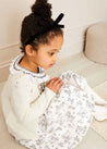 The Black and White Toile Dress Baby Girl Look Look  from Pepa London US