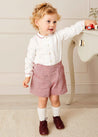 Ribbed Knitted Knee Socks in Cream (3mths-8yrs) Socks  from Pepa London US