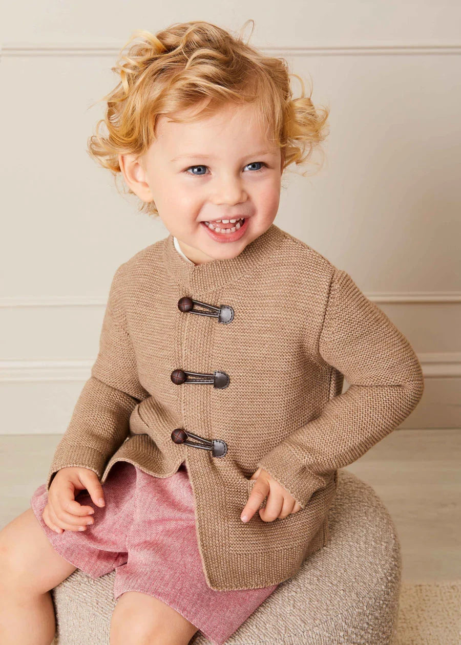 The Red and White Two-Piece Set Baby Boy Look LOOK from Pepa London US