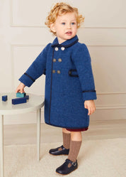 The Classic Blue Fair Isle Merino Wool Jumper Baby Boy Look LOOK from Pepa London US