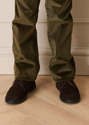 Suede Lace Up Shoes in Brown (24-35EU) Shoes from Pepa London US