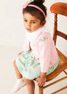 Strawberry Embroidery Cardigan in Pink (12mths-6yrs) KNITWEAR from Pepa London US