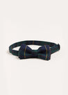 Windsor Tartan Bow Tie in Green Hair Accessories  from Pepa London US