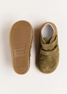 Suede Sneakers in Green (24-34EU) Shoes  from Pepa London US