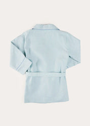 Rochester Striped Dressing Gown in Green (18mths-10yrs) NIGHTWEAR from Pepa London US