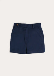 Insignia Plain Shorts in Navy (4- 10yrs) Shorts from Pepa London