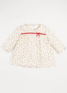 Floral Dressing Gown In Red And Gold (2-10yrs) NIGHTWEAR  from Pepa London US