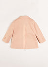 Peter Pan Collar Swing Coat in Pink (18mths-10yrs) Coats  from Pepa London US