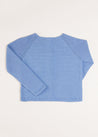 Plain Cardigan in Blue (6mths-6yrs) Knitwear from Pepa London US