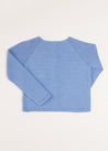 Plain Cardigan in Blue (6mths-6yrs) Knitwear  from Pepa London US