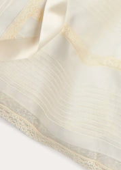 Traditional Cream Christening Gown with Bonnet (6mths-2yrs) DRESSES from Pepa London US