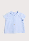 Classic Oxford Front Pocket Shirt in Light Blue (12mths-3yrs) Shirts from Pepa London US