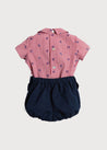 Embroidery Anchor Set in Red And Navy (6mths-3yrs) Sets  from Pepa London US