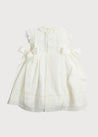 Embroidered Lace Trim Dress in Ivory (6mths-5yrs) Dresses  from Pepa London US