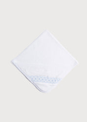 Blue Hand Smocked Towel ACCESSORIES from Pepa London US