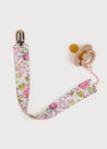 Delicate Floral Dummy Clip in Pink Accessories  from Pepa London US