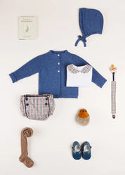 The Ebury Check Bloomers Baby Boy Look LOOK from Pepa London US