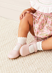 Mary Jane Baby Shoes in Pink (20-26EU) Shoes from Pepa London US