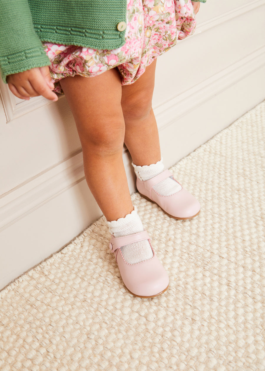 Mary Jane Baby Shoes in Pink (20-26EU) Shoes from Pepa London US