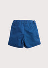 Classic Smart Shorts in French Blue (4-10yrs) Shorts  from Pepa London US