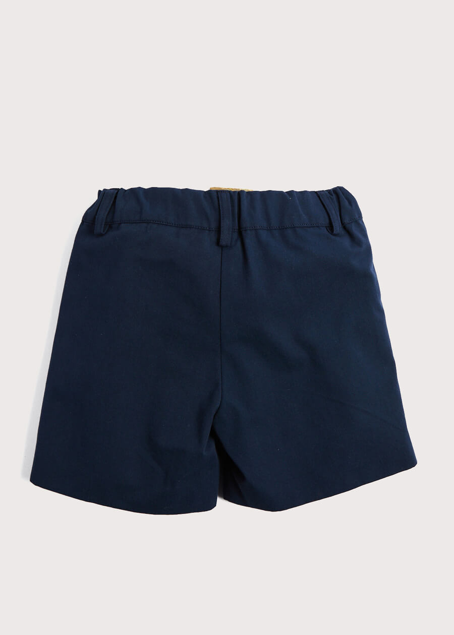 Classic Smart Shorts in Navy (4-10yrs) Shorts from Pepa London US