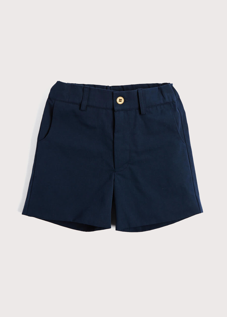 Classic Smart Shorts in Navy (4-10yrs) Shorts from Pepa London US