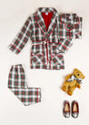 The Sussex Tartan Pyjama Set Boy Look Look  from Pepa London US