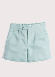 Boys Celebration Shorts Teal (4-10yrs) Shorts  from Pepa London US