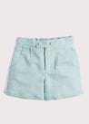 Boys Celebration Shorts Teal (4-10yrs) Shorts  from Pepa London US