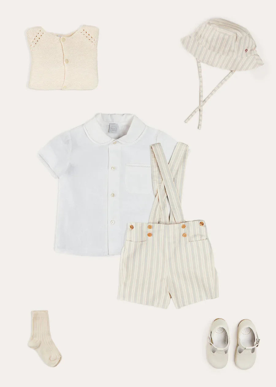 The Brompton Shorts with Braces Toddler Boy Look Look from Pepa London US