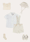The Brompton Shorts with Braces Toddler Boy Look Look from Pepa London US