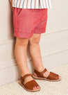 Open Toe Leather Sandals in Brown (17-30EU) Shoes  from Pepa London US