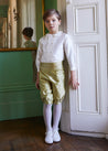 Green Silk Pageboy Knickerbockers (12mths-10yrs) Trousers  from Pepa London US