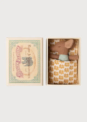 Sleepy Wakey Baby Mouse in a Matchbox in Blue TOYS from Pepa London US