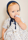 Ellis Dummy Clip in Blue Made with Liberty Fabric ACCESSORIES from Pepa London US