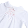 Pink Hand Smocked Cotton Pyjama Set (0-6mths) Nightwear  from Pepa London US