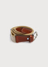 Cream Boy's Belt Belts & Braces  from Pepa London US