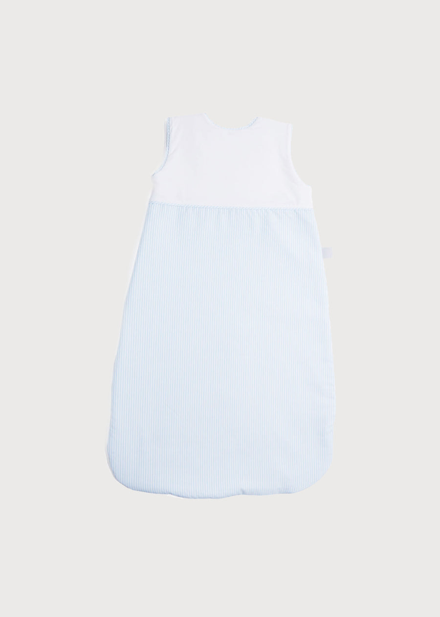 Blue Sleeping Bag with Rocking Horse Detail ACCESSORIES from Pepa London US