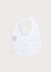 Pink Hand Smocked Bib ACCESSORIES from Pepa London US