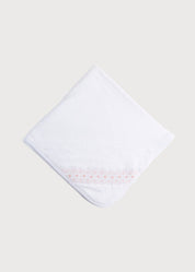 Pink Hand Smocked Towel ACCESSORIES from Pepa London US