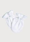 Green Hand Smocked Mittens Accessories  from Pepa London US