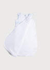 Blue Hand Smocked Sleeping Bag (3-18mths) Accessories from Pepa London US