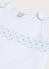 Green Hand Smocked Sleeping Bag (3-18mths) Accessories from Pepa London US