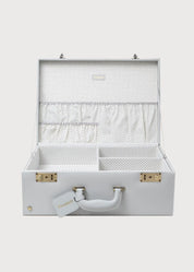 Pale Grey Leather Memory Case Toys from Pepa London US