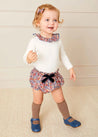 Brown Ribbed Knee-High Socks (3mths-8yrs) Socks  from Pepa London US