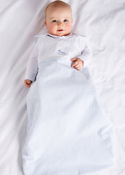 Blue Sleeping Bag with Rocking Horse Detail ACCESSORIES from Pepa London US