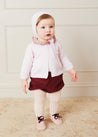 Corduroy Bloomers in Burgundy (3mths-2yrs) Bloomers  from Pepa London US