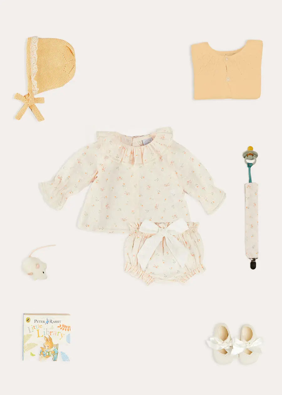 The Esme Blouse and Bloomers Newborn Look Look from Pepa London US