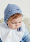 Star Openwork Bonnet in Blue Bonnets  from Pepa London US